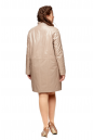 Женское кожаное пальто из натуральной кожи с капюшоном 8007156-2