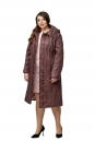 Женское пальто из текстиля с капюшоном 8010428-2