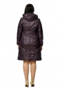 Женское пальто из текстиля с капюшоном 8010439-3