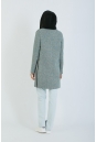 Женское пальто из текстиля с капюшоном 8011738-3