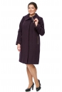 Женское пальто из текстиля с воротником 8011916-2