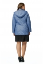 Куртка женская из текстиля с капюшоном, отделка искусственный мех 8012061-3