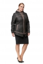 Куртка женская из текстиля с капюшоном 8012260-2