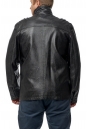 Мужская кожаная куртка из эко-кожи с воротником 8014443-3