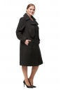 Женское пальто из текстиля с воротником 8017132-2