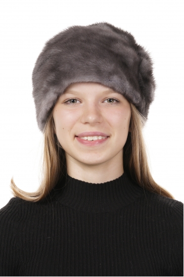 Шапка женская из норки
