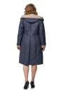 Женское пальто из текстиля с капюшоном 8019511-4