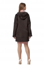 Женское пальто из текстиля с капюшоном 8019748-3