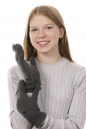 Перчатки женские текстильные 8020388-6