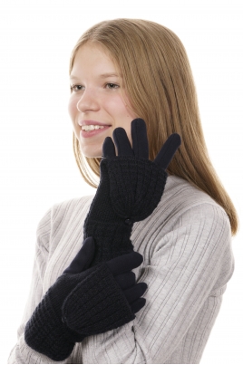 Перчатки женские текстильные