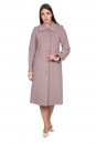 Женское пальто из текстиля с воротником 8021669