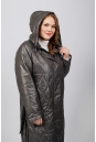 Женское пальто из текстиля с капюшоном 8023415-9