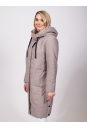 Женское пальто из текстиля с капюшоном 8023449-6