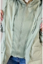 Пуховик женский из текстиля с капюшоном 8023876-7