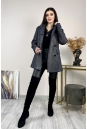 Женское пальто из текстиля с воротником 8023970-4