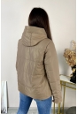 Куртка женская из текстиля с капюшоном 8023998-6