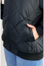 Куртка женская из текстиля с капюшоном 8024010-6